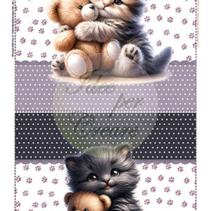 Pannello Cuscini Gatto