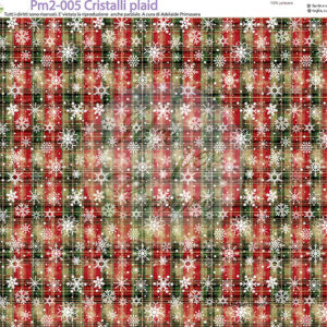 Pannello cm 40x50 Fondo Cristalli plaid
