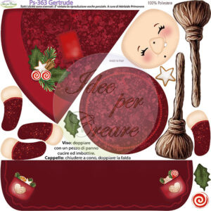 Pannello cm 25x25 Gertrude