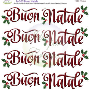 Pannello cm 25x25 Buon Natale