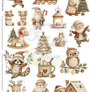 Carta Riso Shabby Time