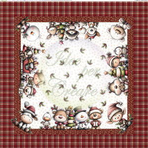 Tovaglia Best Friends cm 100x100