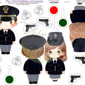 Pannello cm 40x50 Pubblica Sicurezza