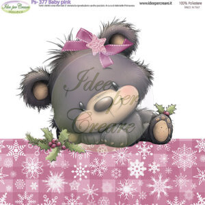 Pannello cm 25x25 Baby girl