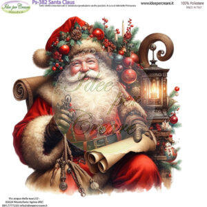 Pannello cm 25x25 Santa Claus