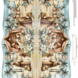 Pannello Paraspifferi nativity