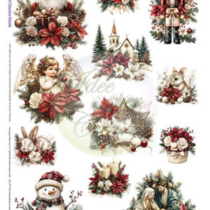 Carta Riso Classico Natale