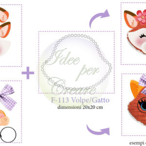 Pannello cm 20x20 Mattonella Gatto