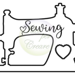 Bottoncini Macchina da cucire cm 5 (bl 5 pz)