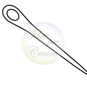 Bottoncini Ago cm 4 (bl 10 pz)