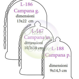 Sagoma Campana Grande cm 22x13