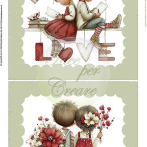 Pannello Cuscini Innamorati