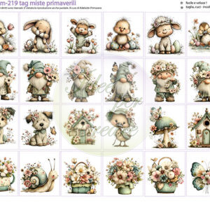 Pannello cm 40x50 Tag Miste Primaverili