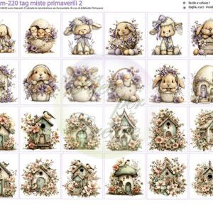 Pannello cm 40x50 Tag Miste Primaverili 2