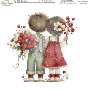 Pannello cm 25x25 Io e Te