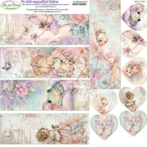 Pannello cm 25x25 Segnalibri Fatine