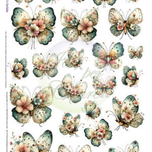 Carta Riso Farfalle