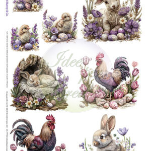 Carta Riso Bunny & Co