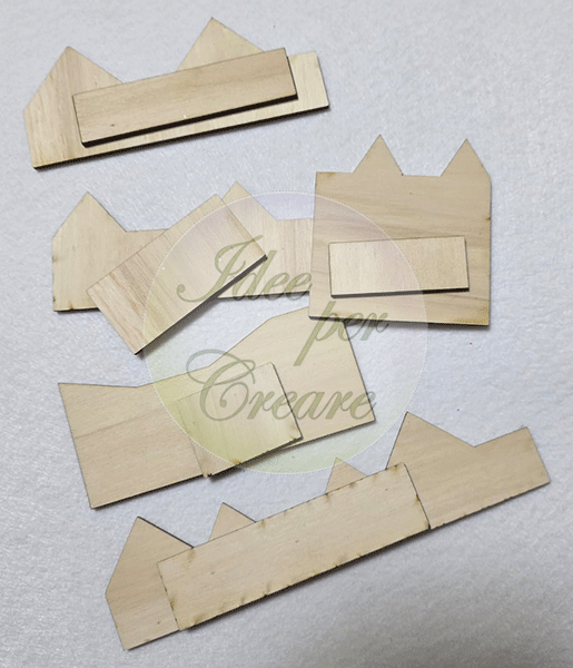 Sagoma Casette grandi Primaverili FELT-070