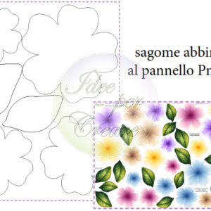 Sagoma Fiori misti per PM-229