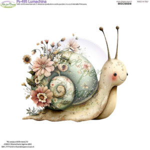 Pannello cm 25x25 Lumachina