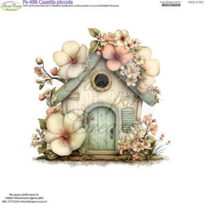 Pannello cm 25x25 Casetta Piccola