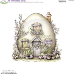 Pannello cm 25x25 Casetta uovo 2