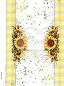 Runner Sunflower cm 50x130