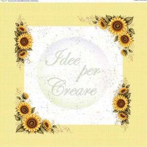 Tovaglia SunFlower cm 100x100
