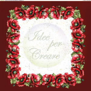 Tovaglia Poppy cm 100x100