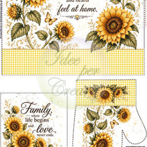 Pannello Copriforno Sunflower