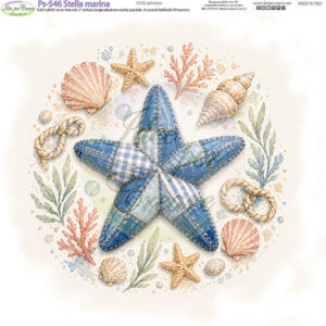 Pannello cm 25x25 Stella marina