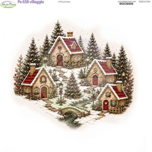 Pannello cm 25x25 Villaggio