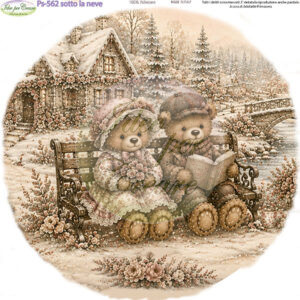 Pannello cm 25x25 Sotto la neve