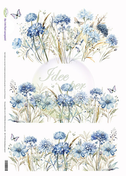 Carta Riso Fiori campestri