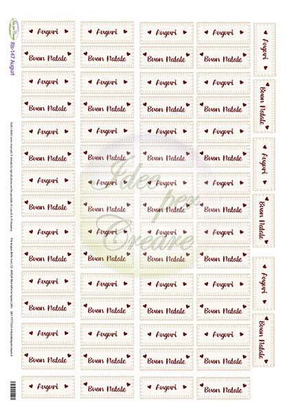 Carta Riso Auguri